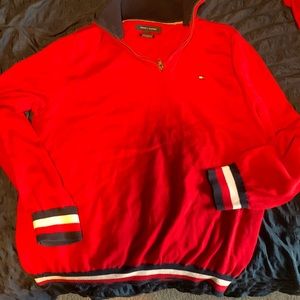 Tommy Hilfiger Quarter Zip Sweater Size M